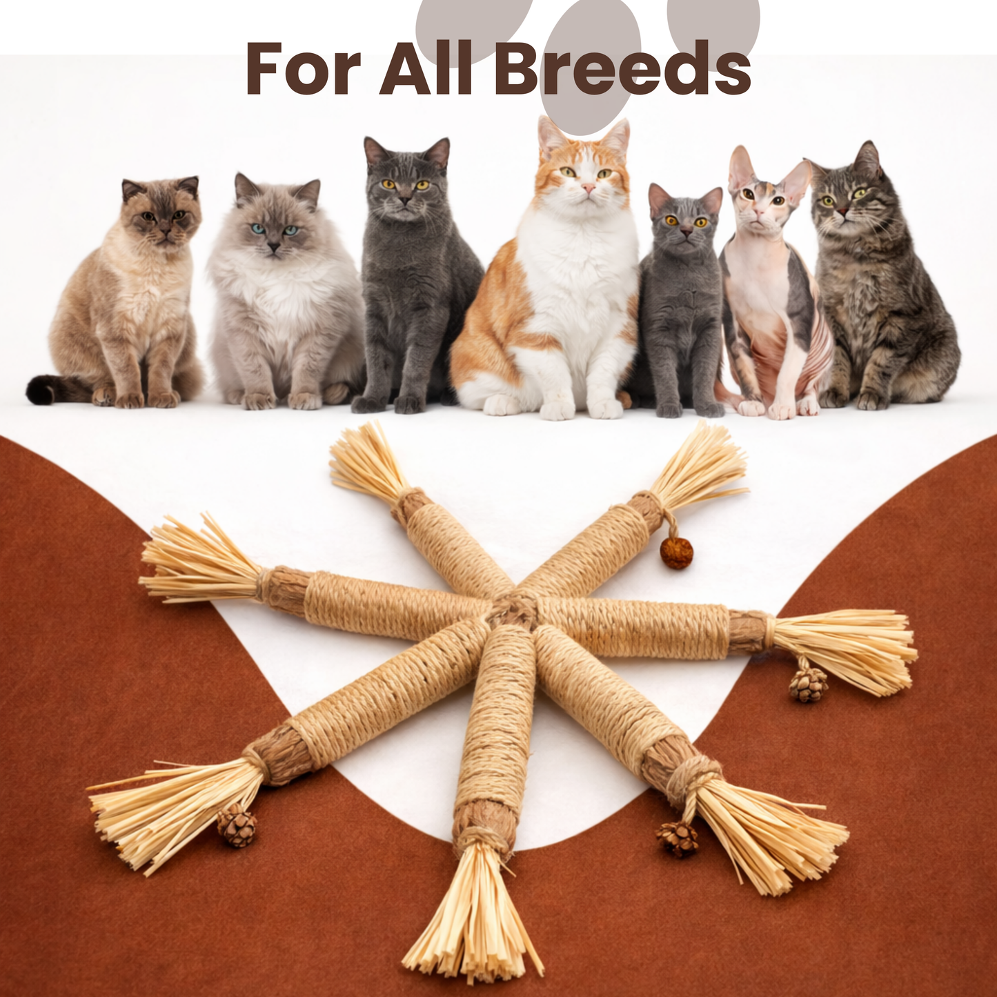 Meowra™ Natural Silvervine Dental Sticks